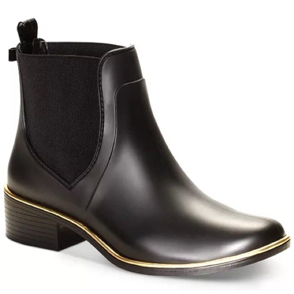 Kate‎ Spade New York Women's Star (Sedgewick) Rain Boots in Black, US Size 6/7